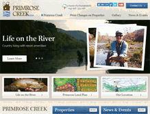Tablet Screenshot of primrosecreekar.com